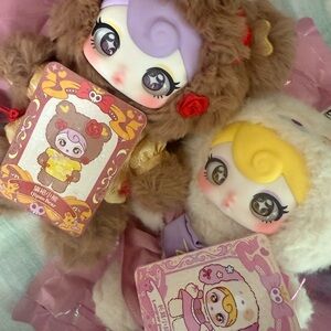 2 sunycoco sweet Rebellious princess, long ear puppy and qipao bear( belle)